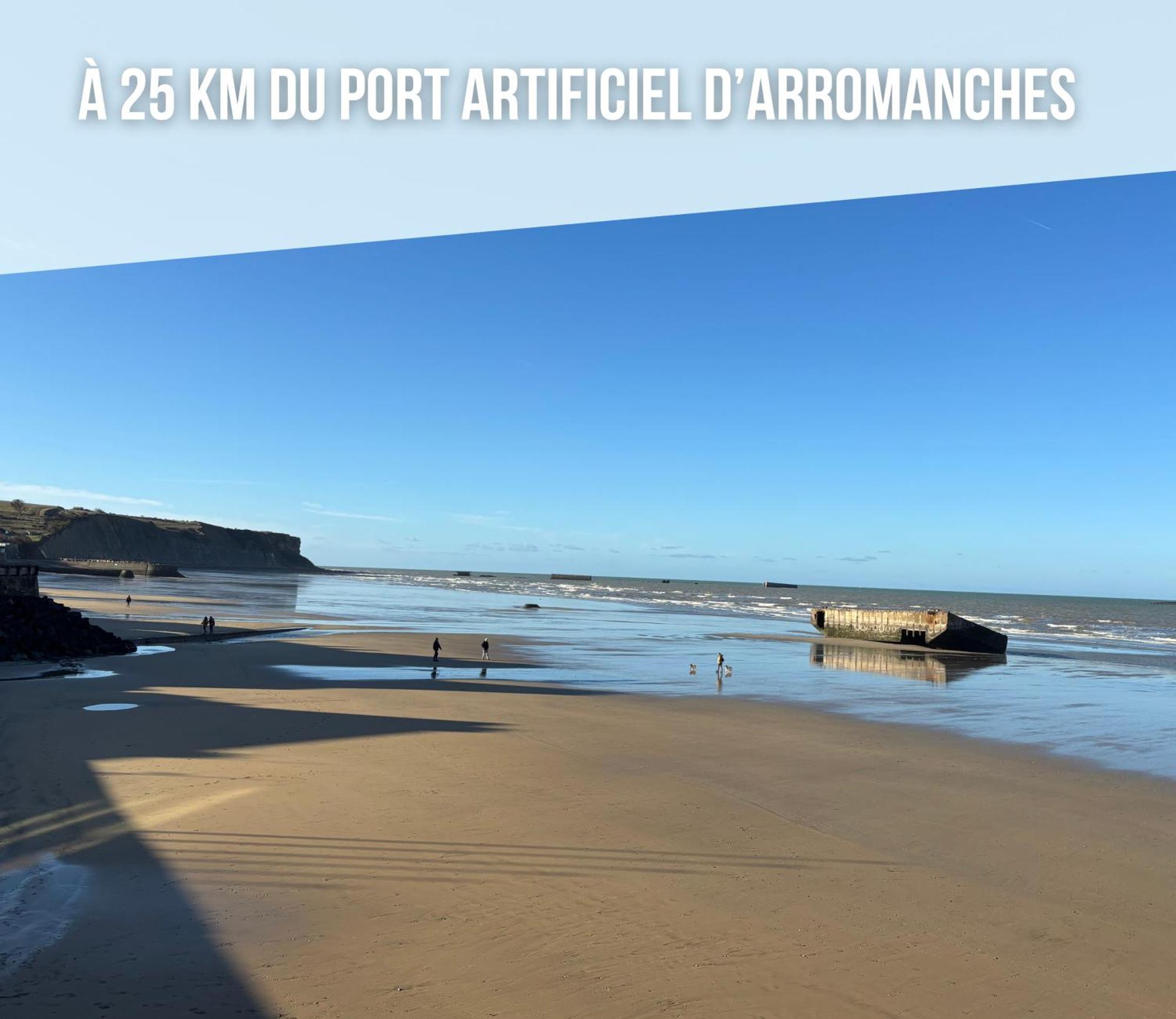Trevieres La Fromagerie Maison Lumineuse Et Spacieuse Beau Sejour 5 Ch 2 Wc 1 Sdb Grand Jardin Clos 5Mn A Pied Commerces 10 Mn Plage Omaha Beach Proche Plages Du Debarquement מראה חיצוני תמונה