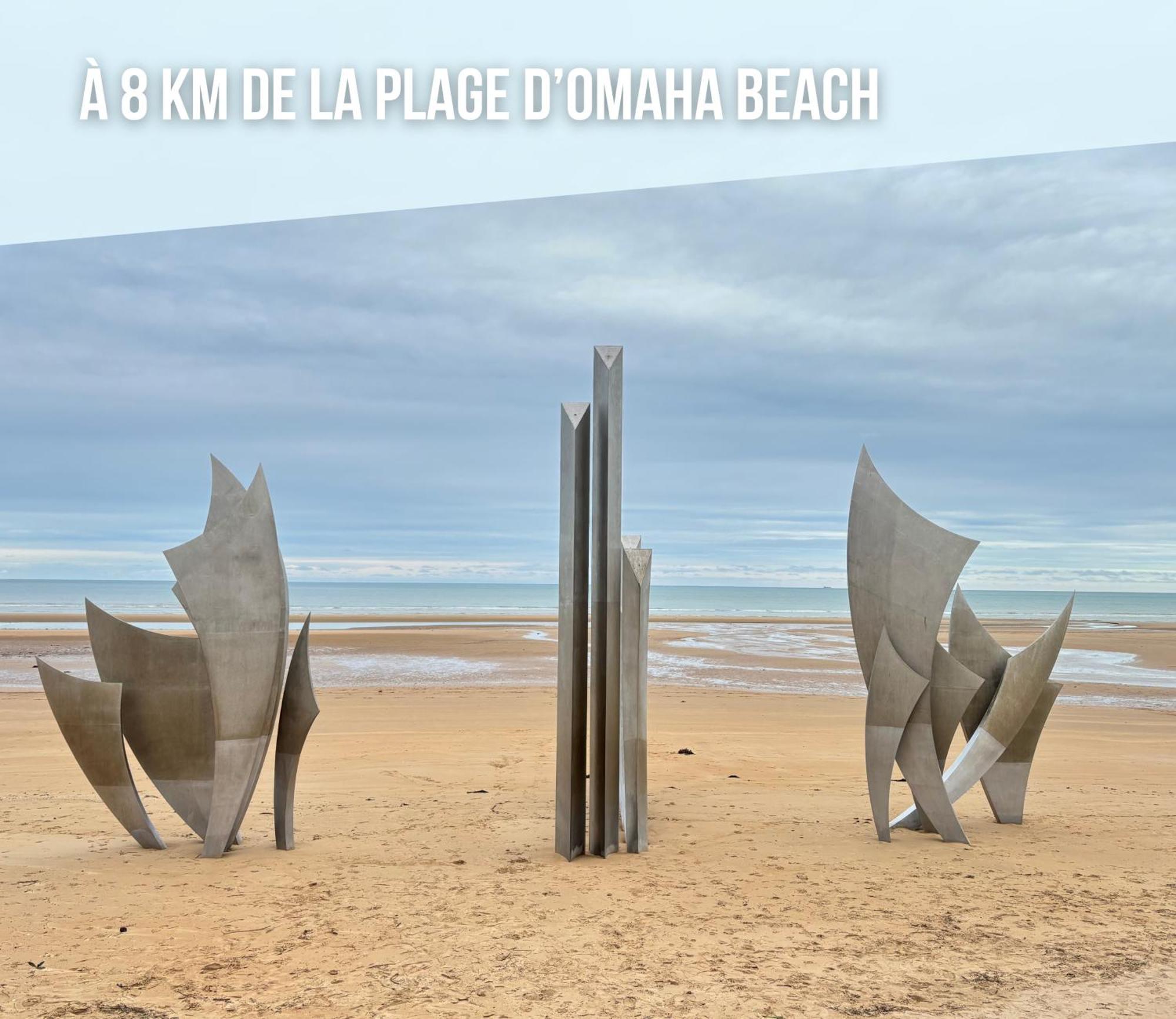 Trevieres La Fromagerie Maison Lumineuse Et Spacieuse Beau Sejour 5 Ch 2 Wc 1 Sdb Grand Jardin Clos 5Mn A Pied Commerces 10 Mn Plage Omaha Beach Proche Plages Du Debarquement מראה חיצוני תמונה