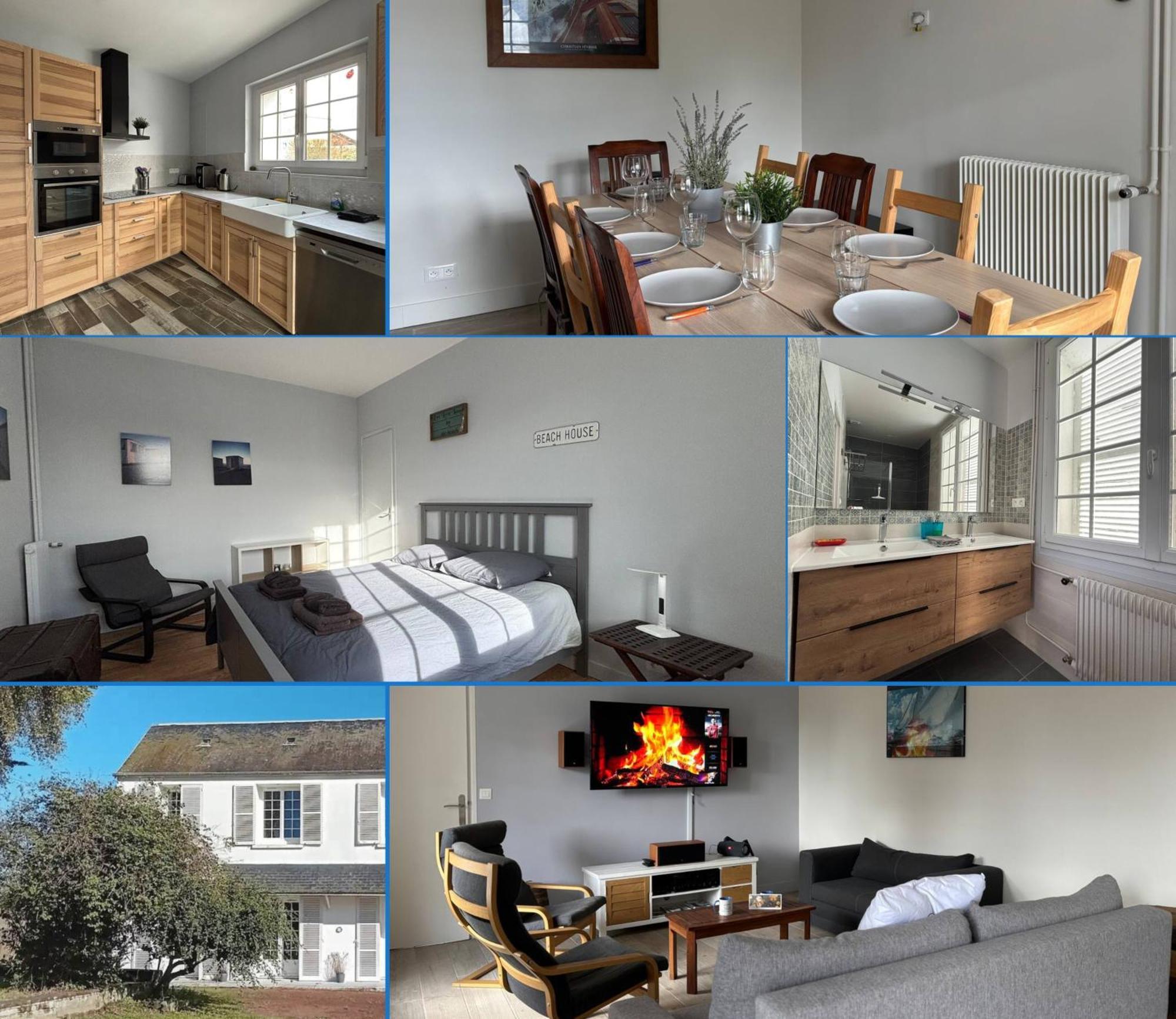 Trevieres La Fromagerie Maison Lumineuse Et Spacieuse Beau Sejour 5 Ch 2 Wc 1 Sdb Grand Jardin Clos 5Mn A Pied Commerces 10 Mn Plage Omaha Beach Proche Plages Du Debarquement מראה חיצוני תמונה